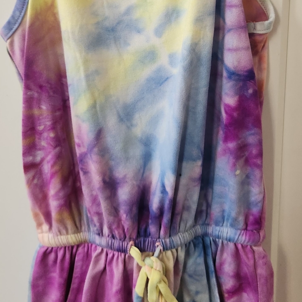 Pixielane Tie-Dye Girls Romper